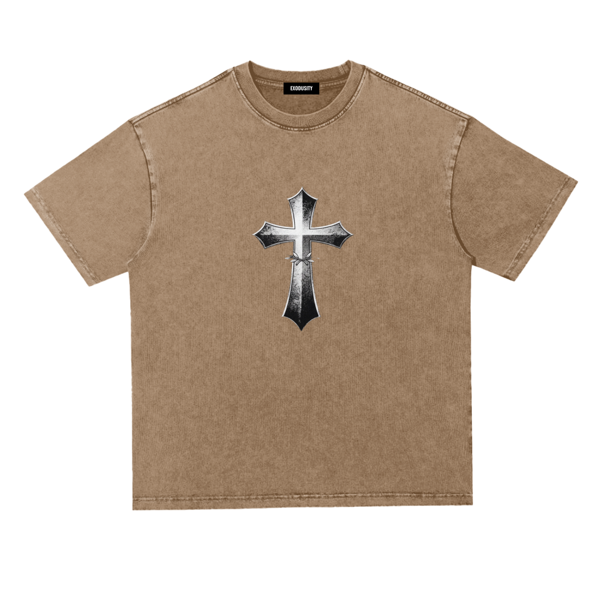 Snow Washed Heavyweight Oversize T-Shirt