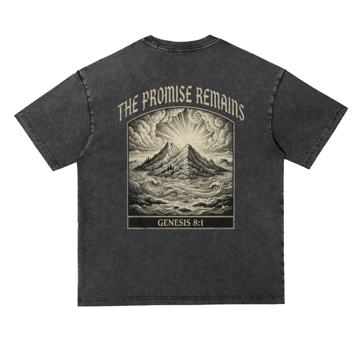 Snow Washed Heavyweight Oversize T-Shirt