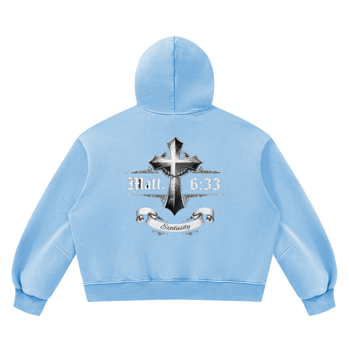 Unisex Vintage Wash Boxy Fleece Hoodie