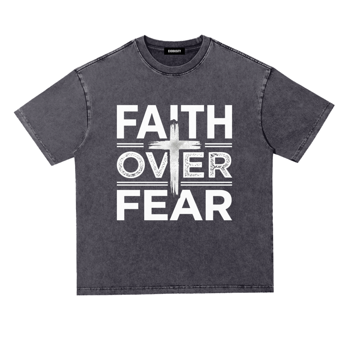 Snow Washed Heavyweight Oversize T-Shirt