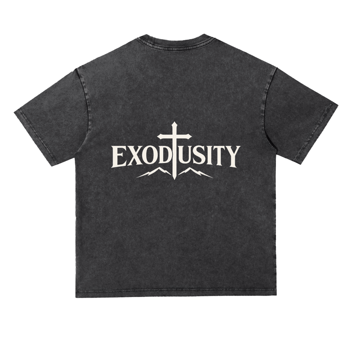 Snow Washed Heavyweight Oversize T-Shirt