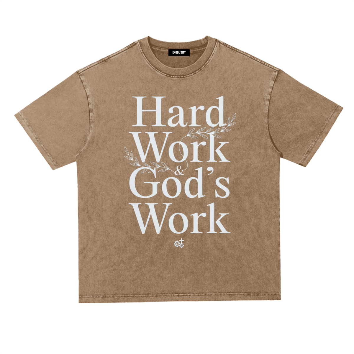 Snow Washed Heavyweight Oversize T-Shirt