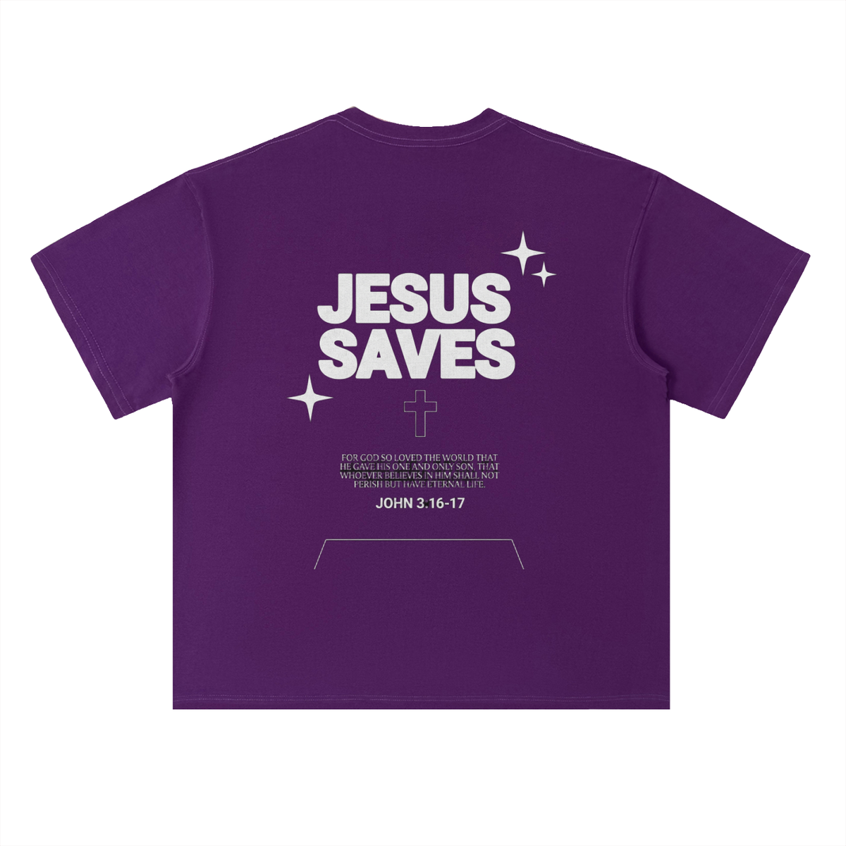 Heavyweight Drop Shoulder Cotton T-Shirt