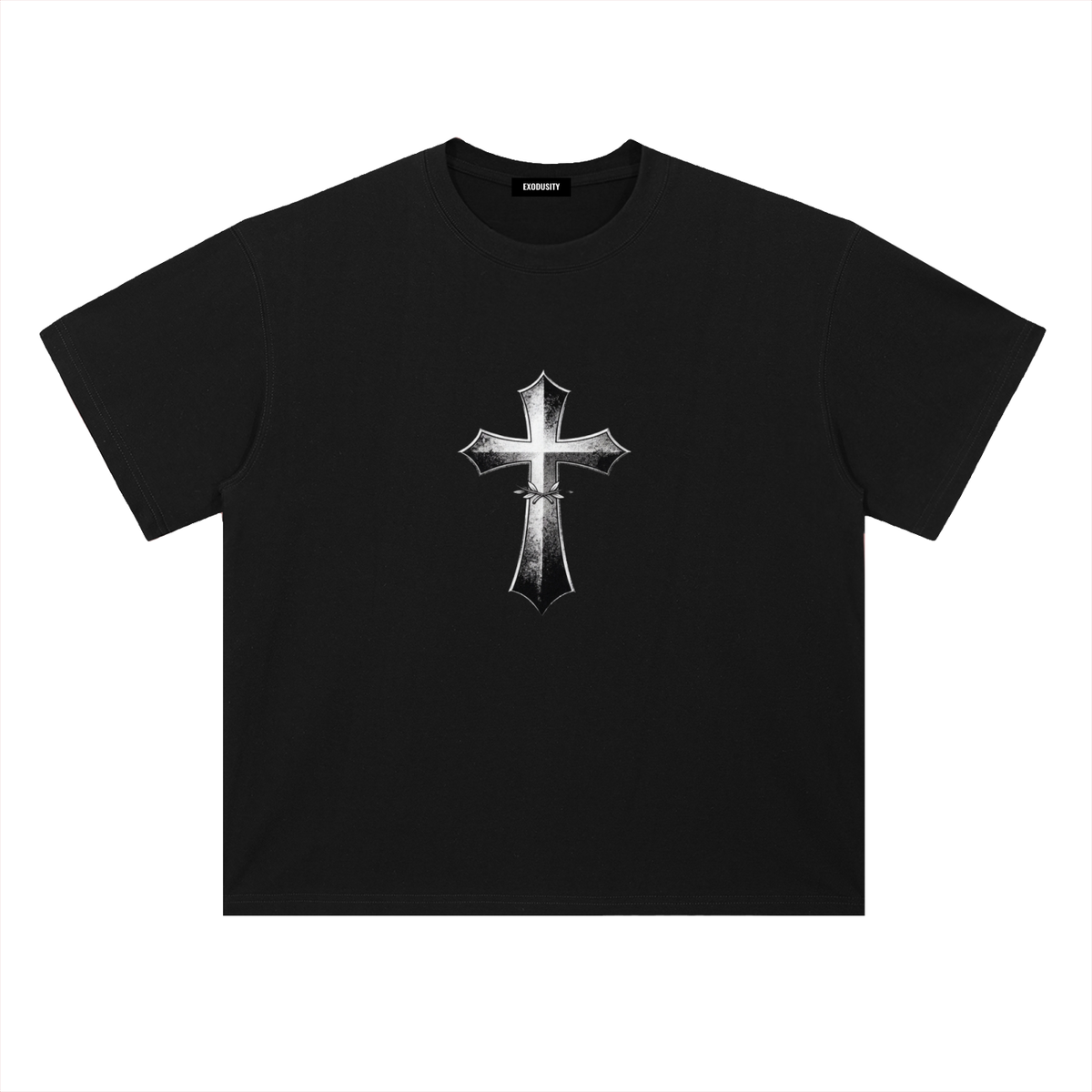 Heavyweight Drop Shoulder Cotton T-Shirt