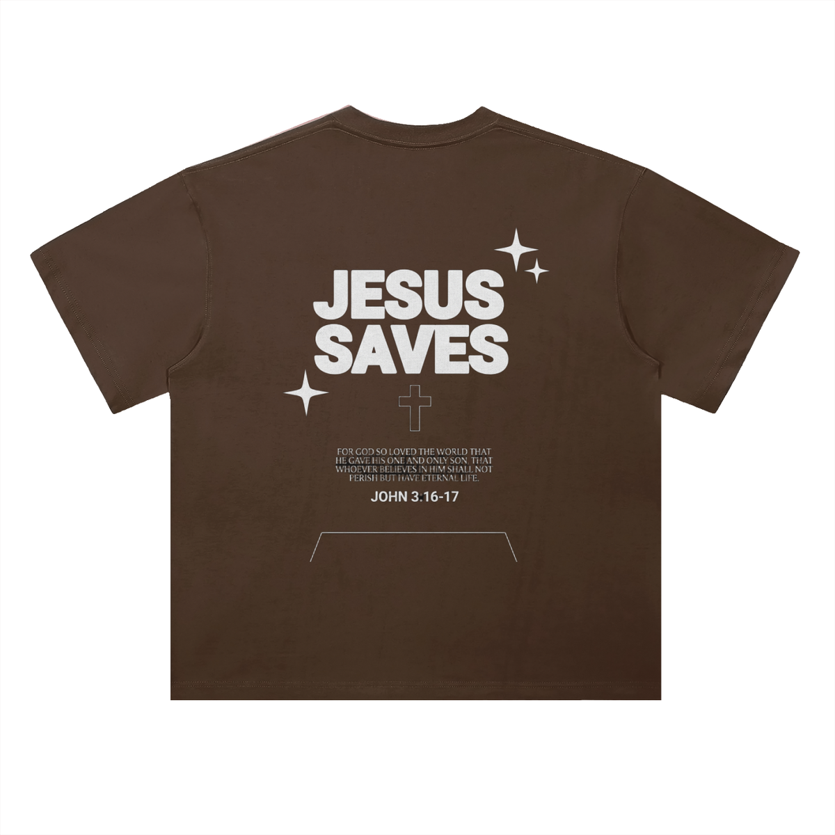 Heavyweight Drop Shoulder Cotton T-Shirt