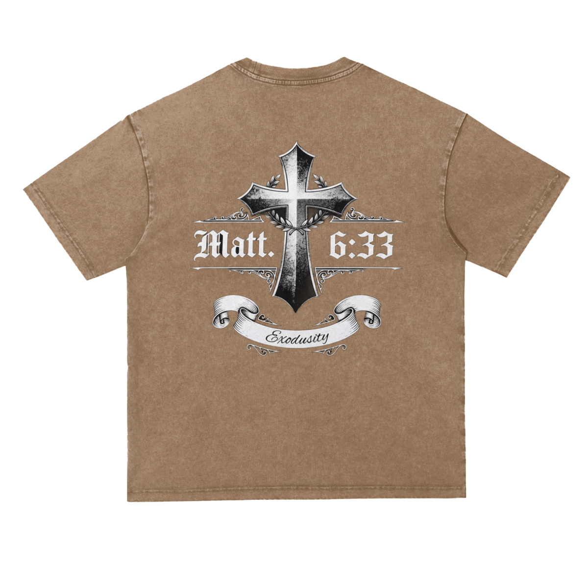 Snow Washed Heavyweight Oversize T-Shirt