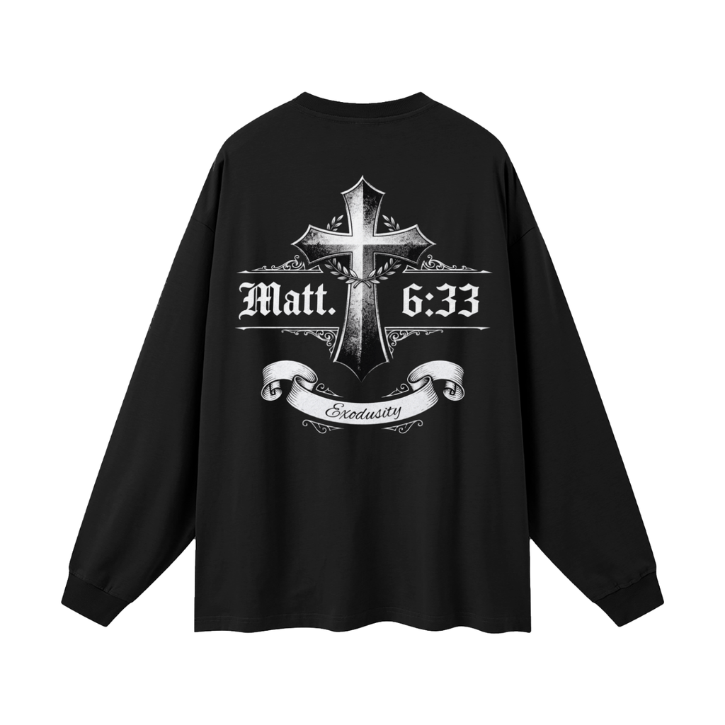 Oversized Unisex Long Sleeve T-Shirt