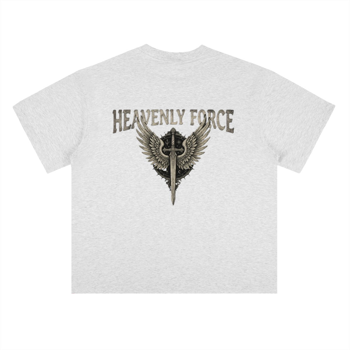 Heavyweight Drop Shoulder Cotton T-Shirt