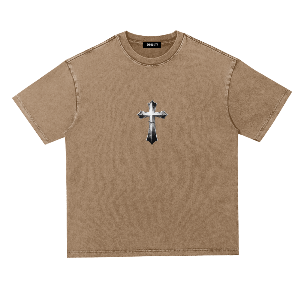 Snow Washed Heavyweight Oversize T-Shirt