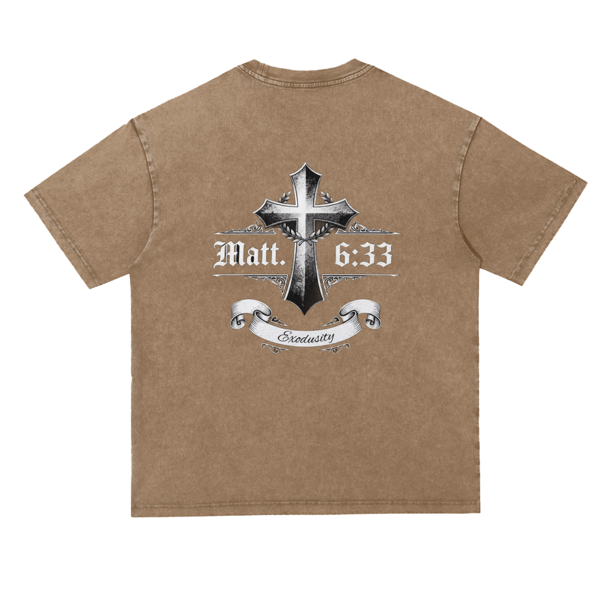Snow Washed Heavyweight Oversize T-Shirt