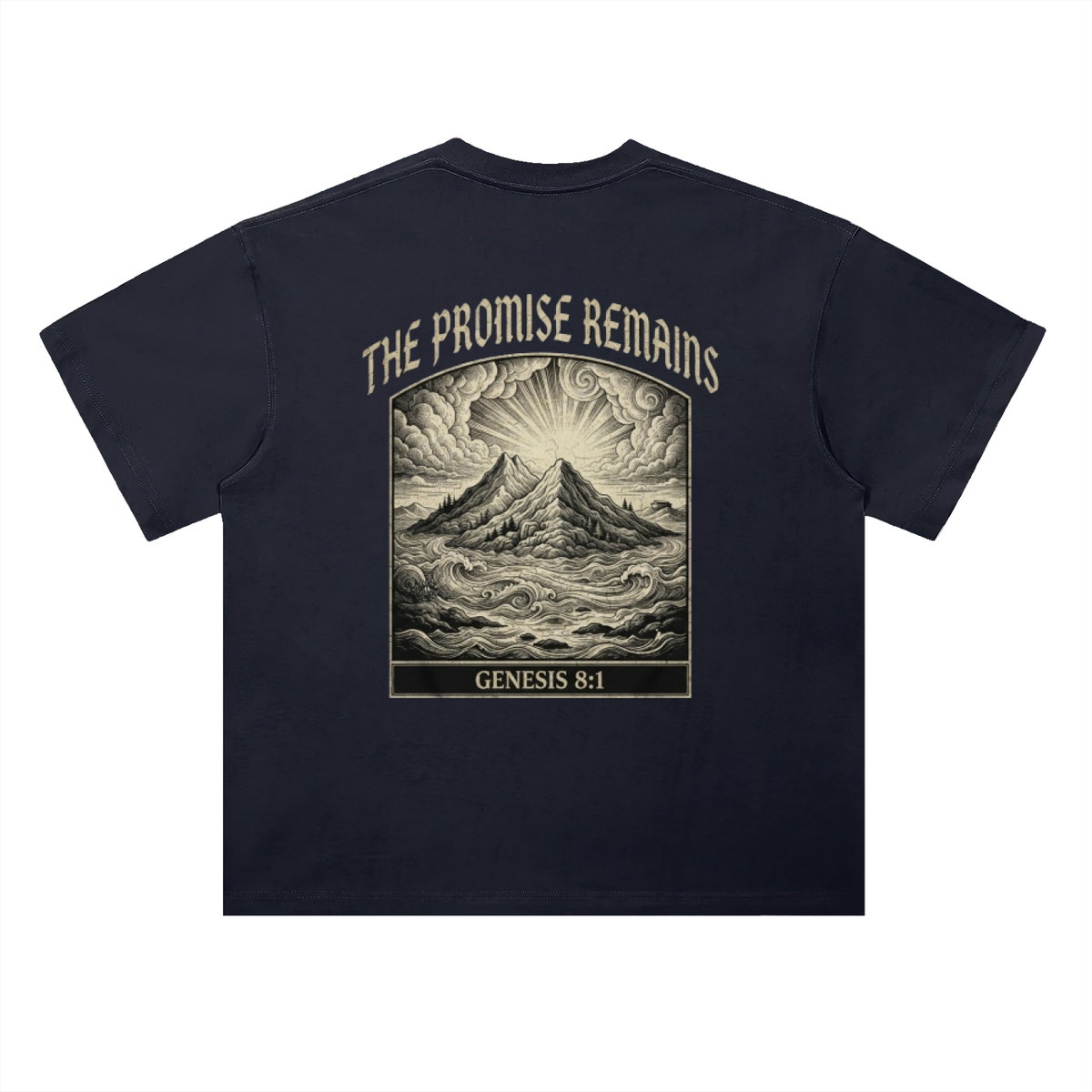 Heavyweight Drop Shoulder Cotton T-Shirt