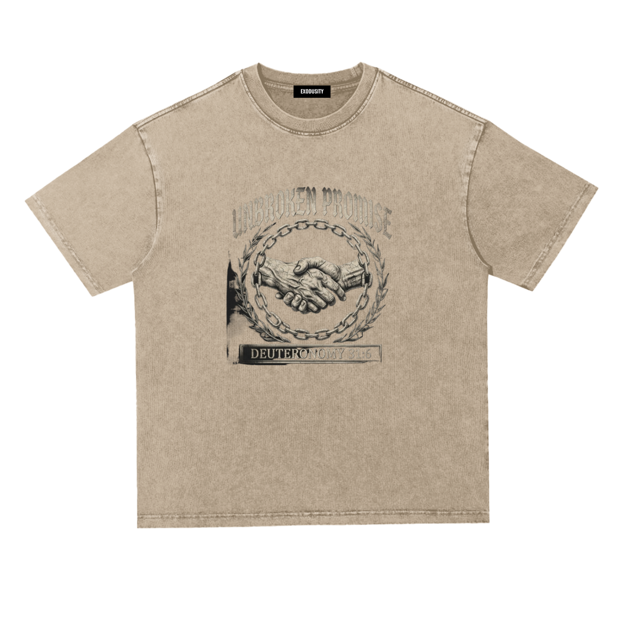 Snow Washed Heavyweight Oversize T-Shirt