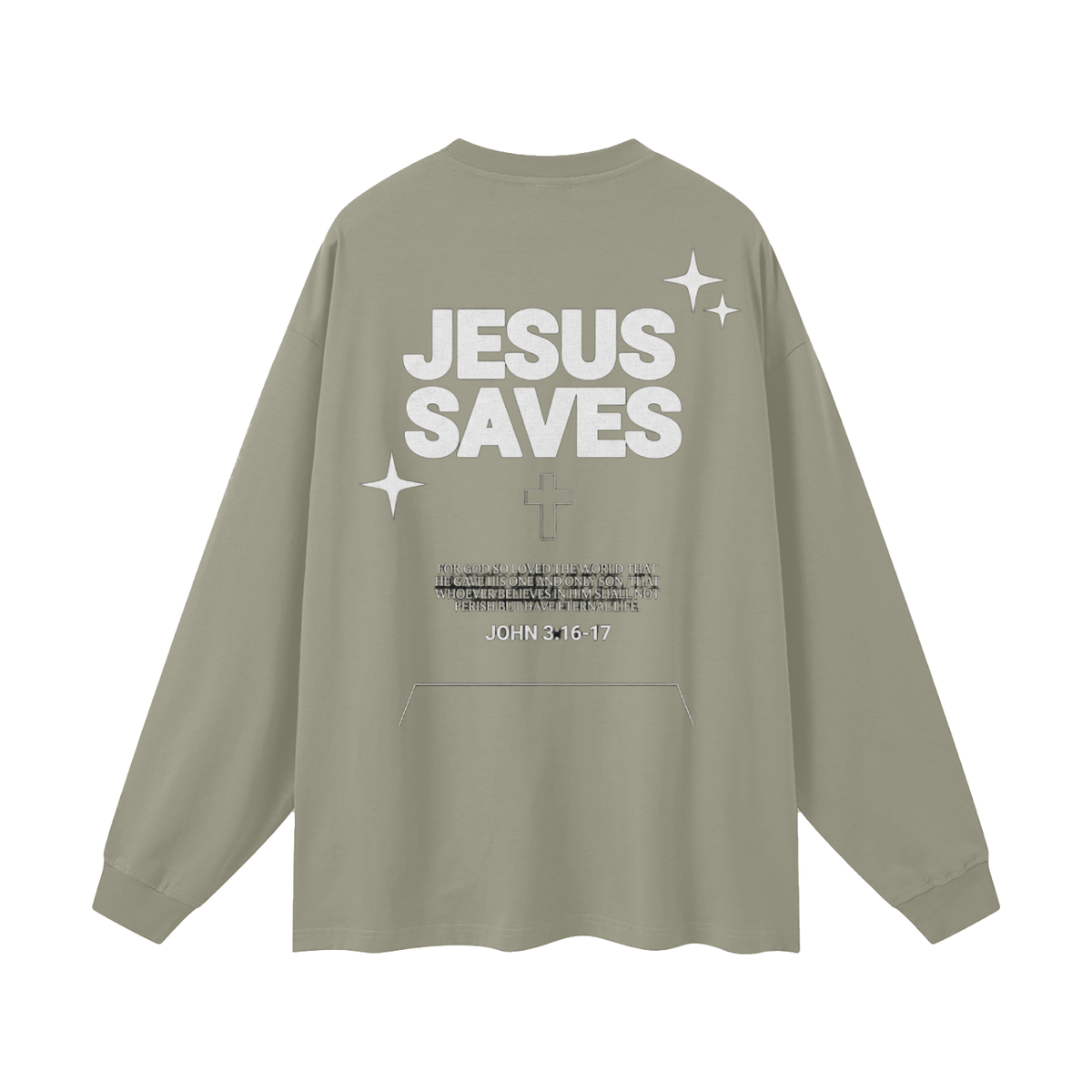 Oversized Unisex Long Sleeve T-Shirt