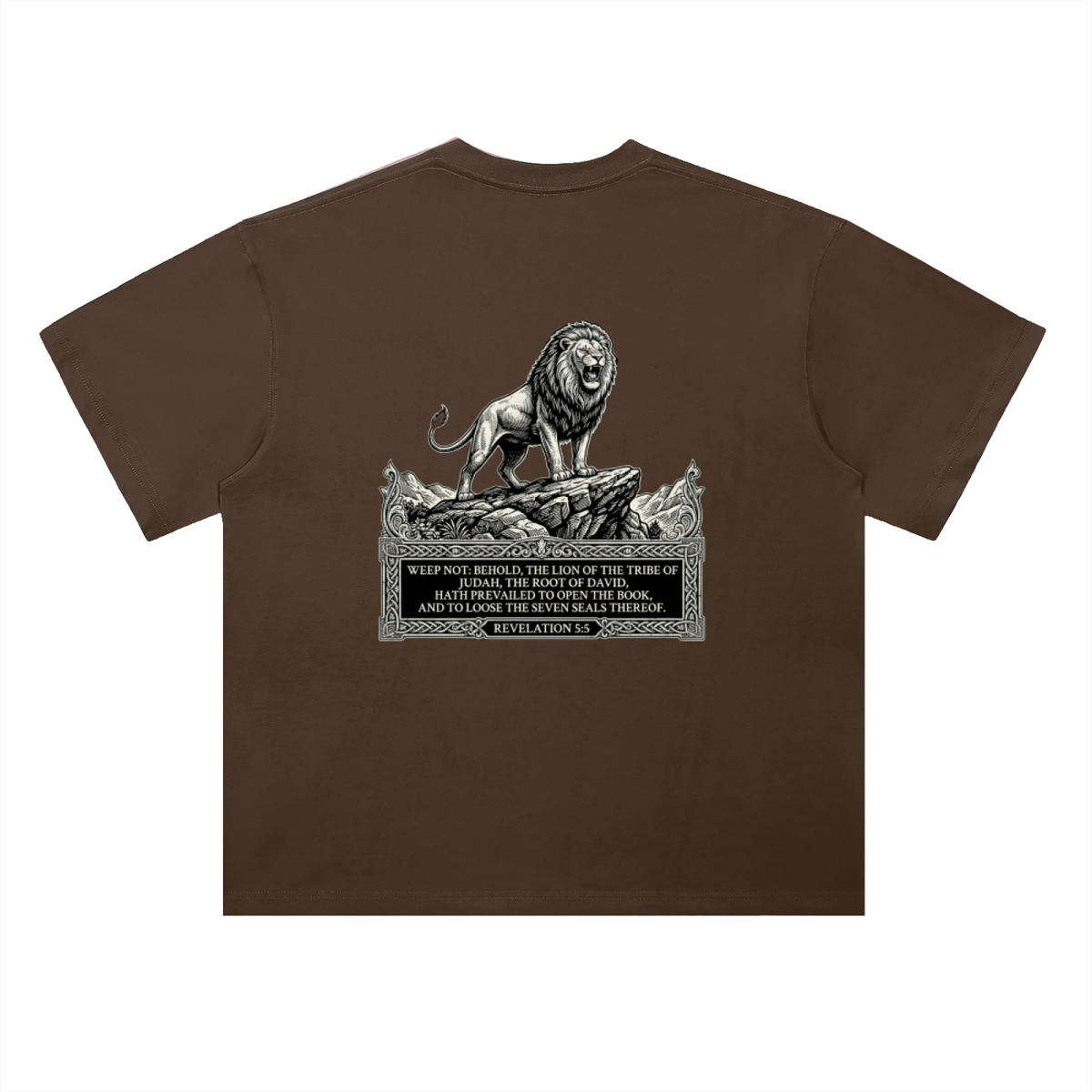 Heavyweight Drop Shoulder Cotton T-Shirt