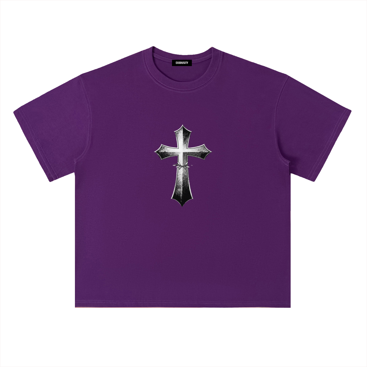 Heavyweight Drop Shoulder Cotton T-Shirt