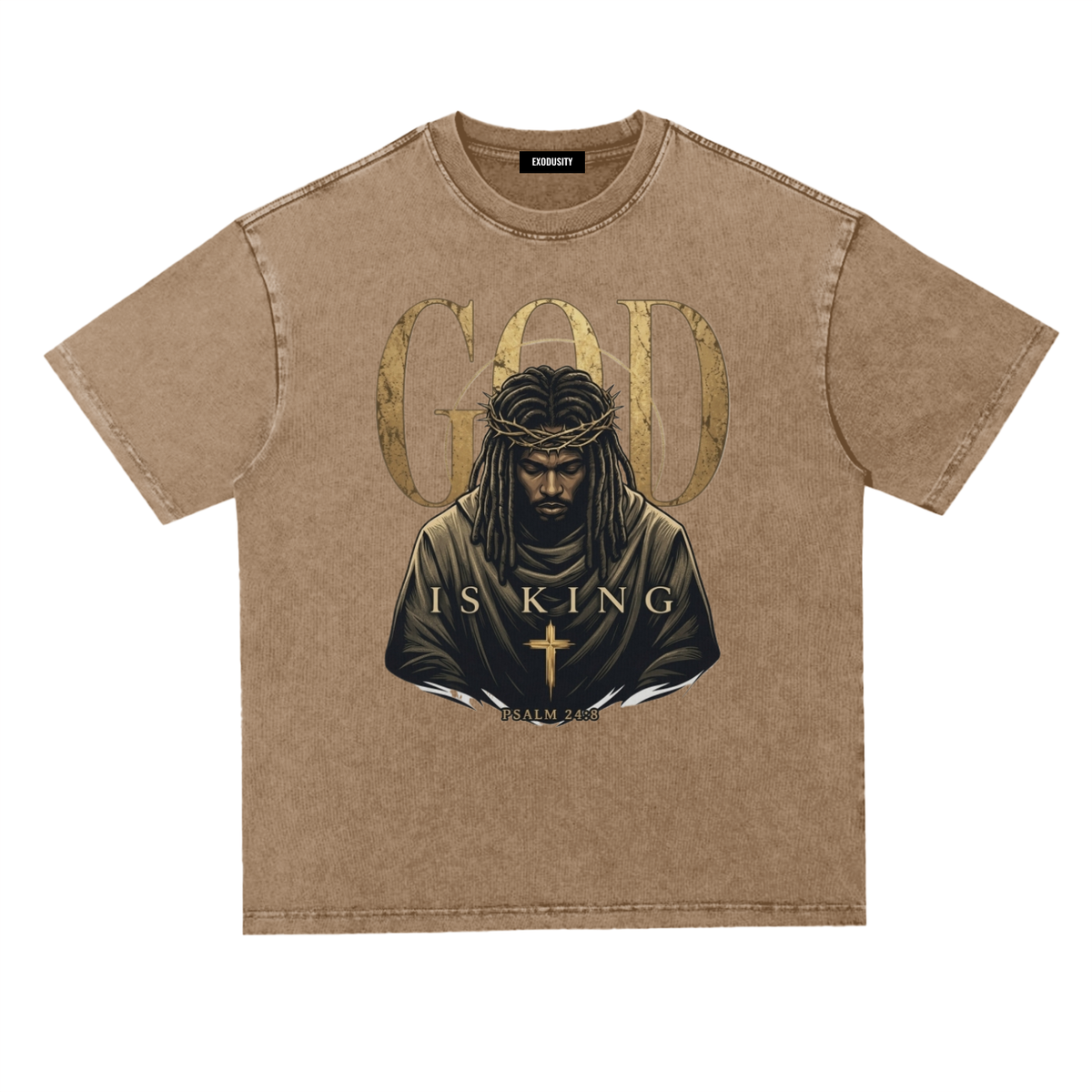 Snow Washed Heavyweight Oversize T-Shirt