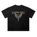 Heavyweight Drop Shoulder Cotton T-Shirt