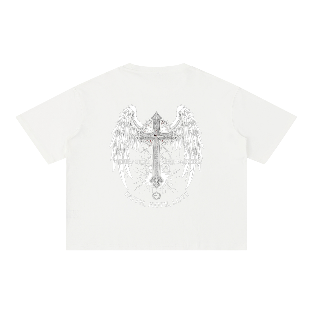 Mineral Wash Boxy Cotton T-Shirt