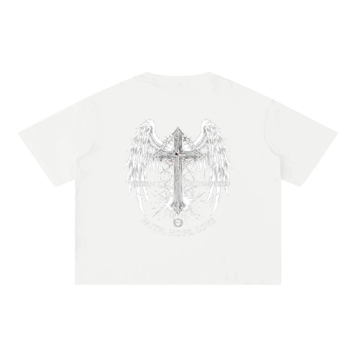 Mineral Wash Boxy Cotton T-Shirt