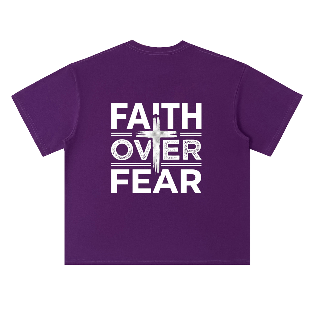 Heavyweight Drop Shoulder Cotton T-Shirt