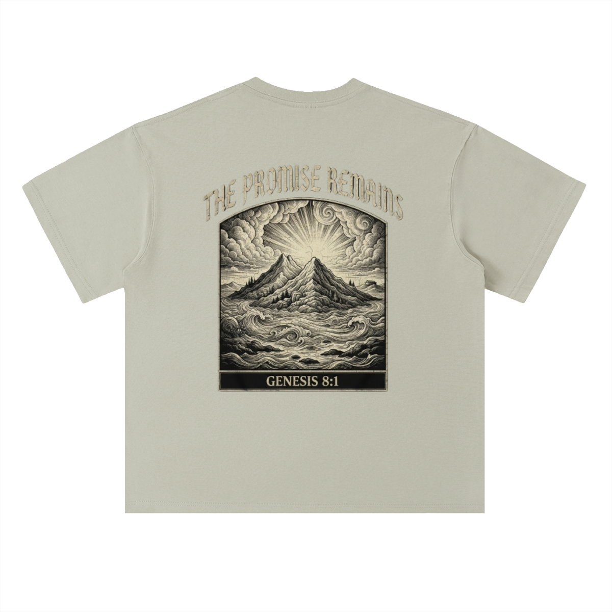 Heavyweight Drop Shoulder Cotton T-Shirt
