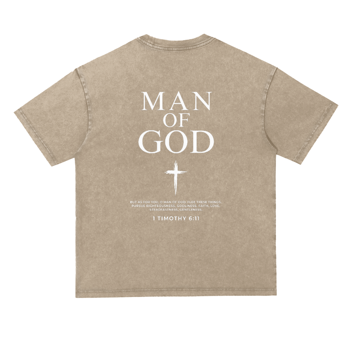 Snow Washed Heavyweight Oversize T-Shirt