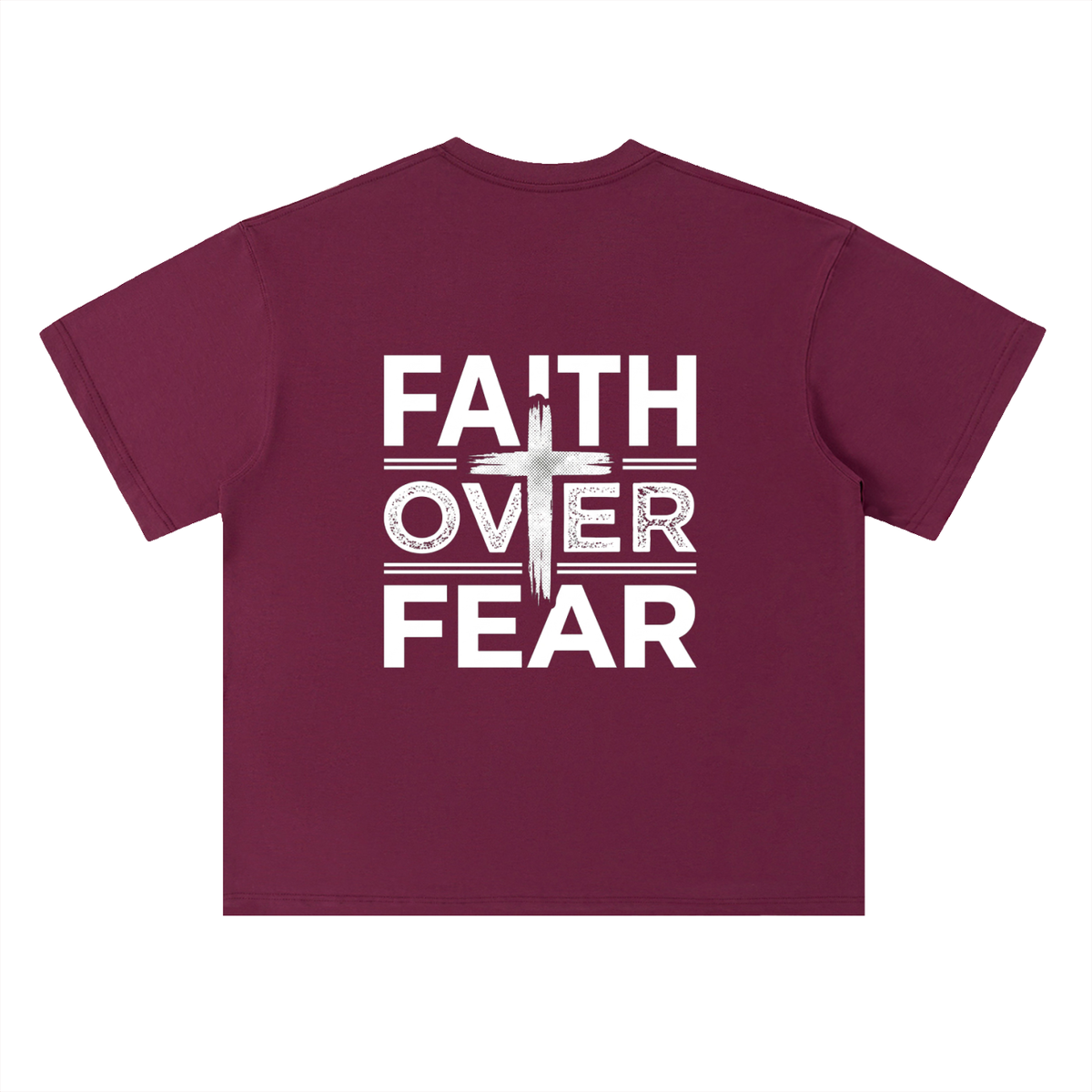 Heavyweight Drop Shoulder Cotton T-Shirt