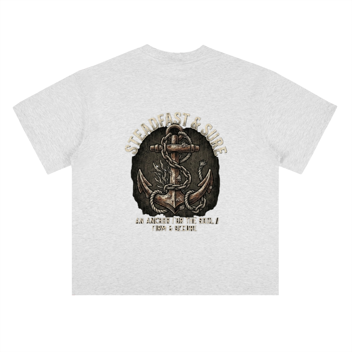Heavyweight Drop Shoulder Cotton T-Shirt