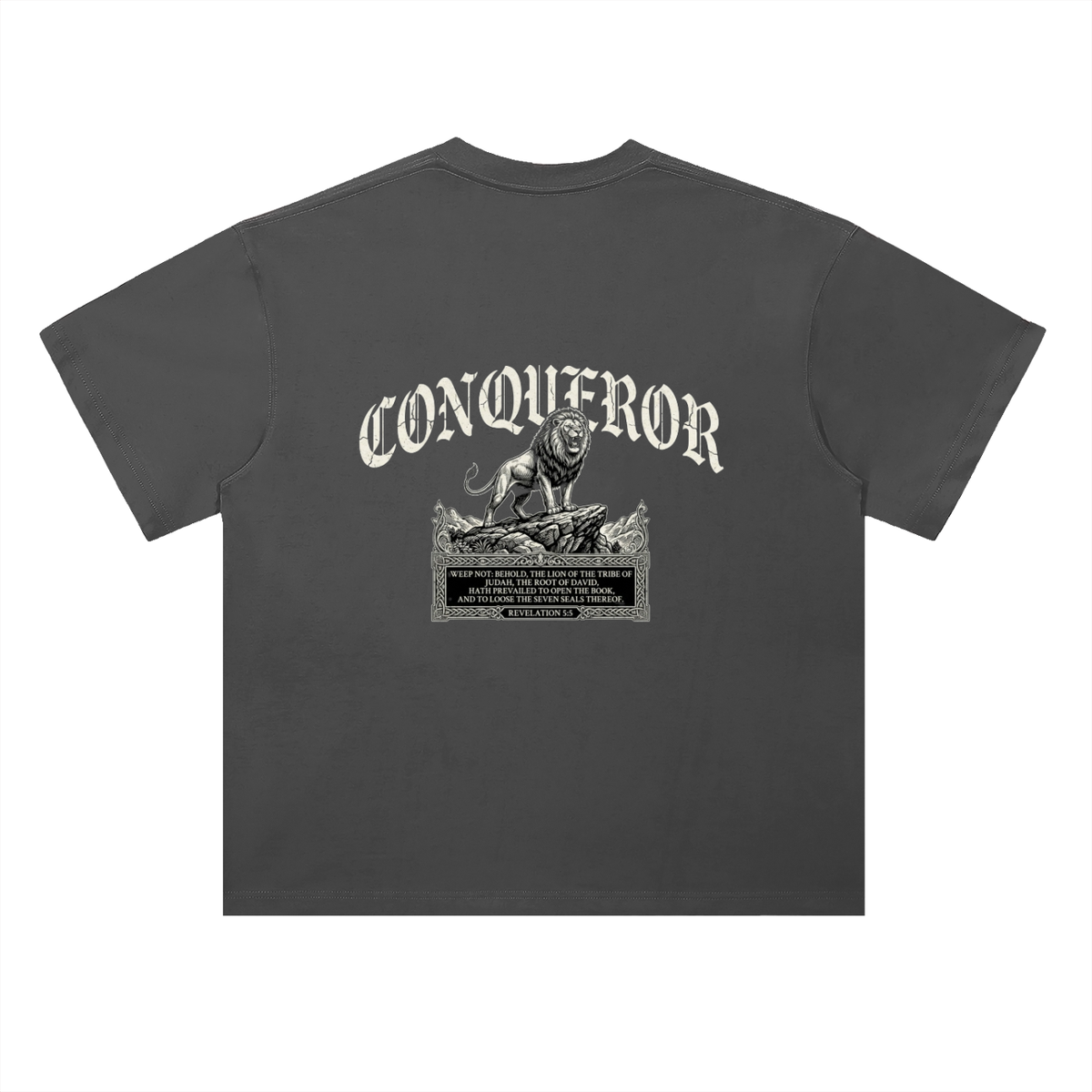 Heavyweight Drop Shoulder Cotton T-Shirt