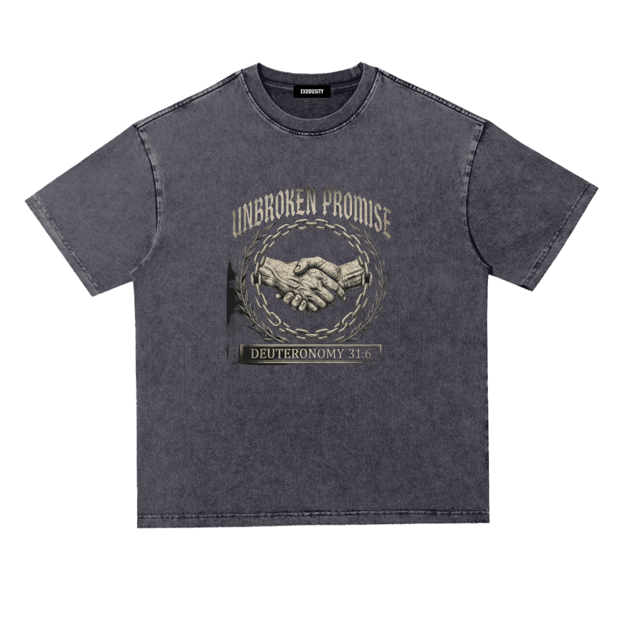 Snow Washed Heavyweight Oversize T-Shirt
