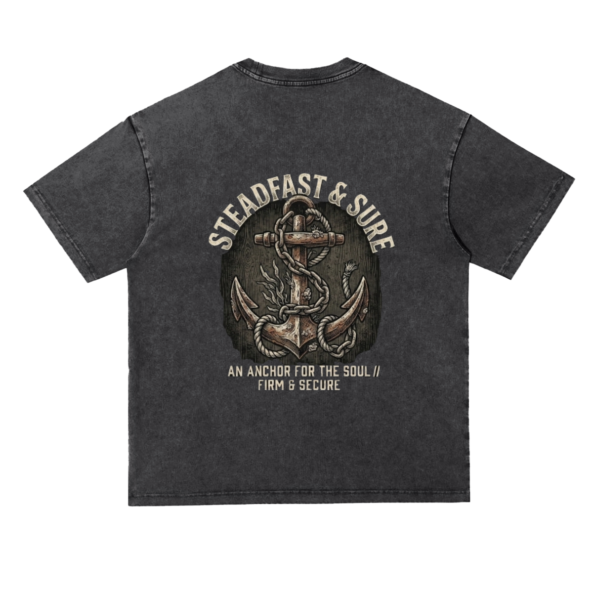 Snow Washed Heavyweight Oversize T-Shirt