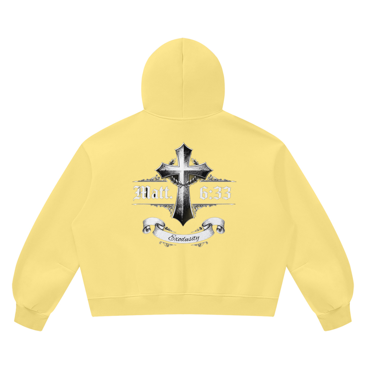 Unisex Vintage Wash Boxy Fleece Hoodie