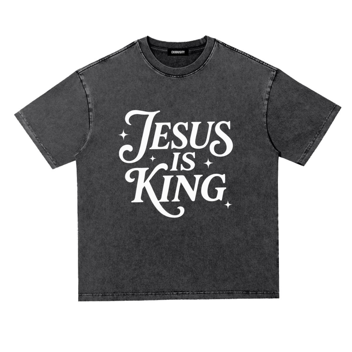 Snow Washed Heavyweight Oversize T-Shirt