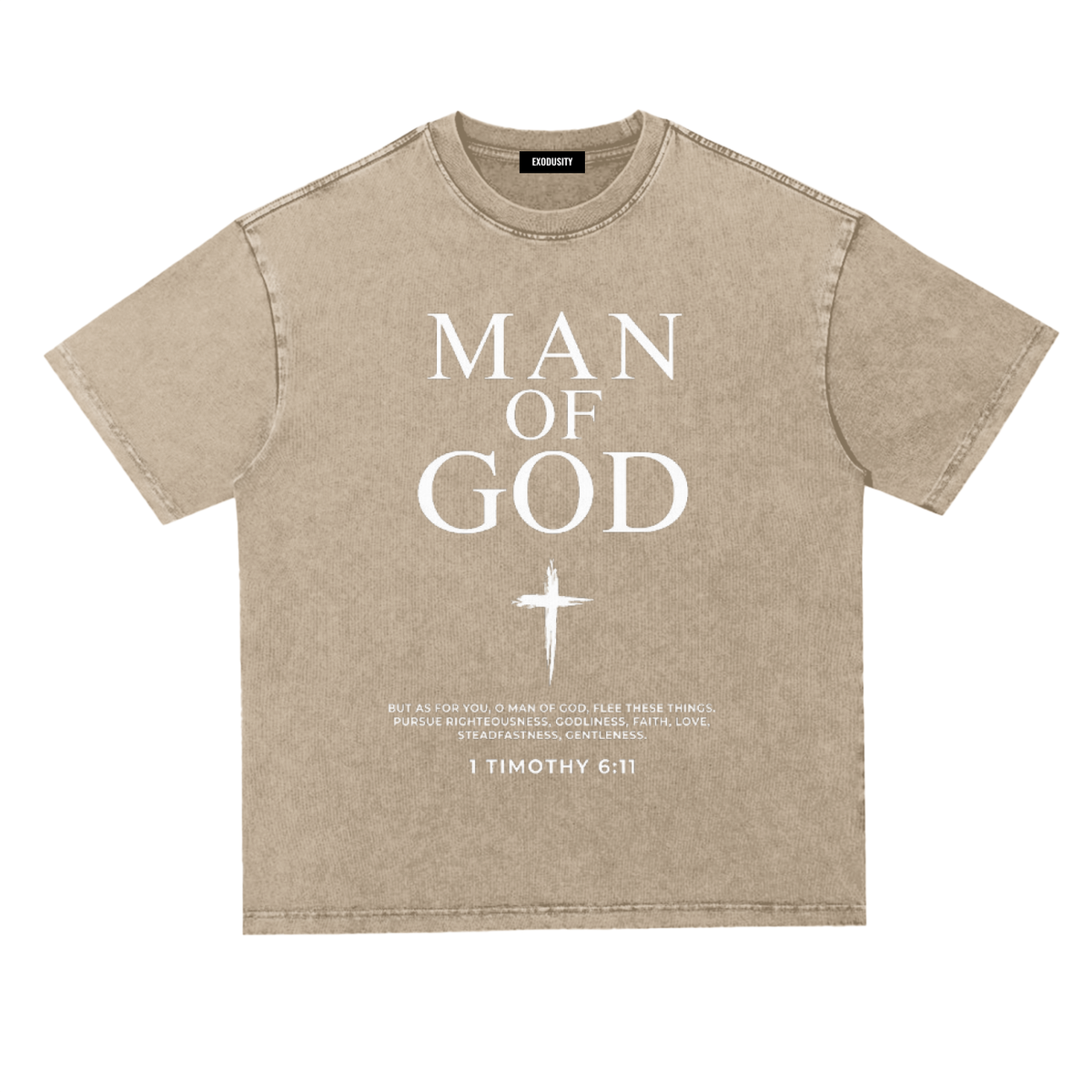 Snow Washed Heavyweight Oversize T-Shirt