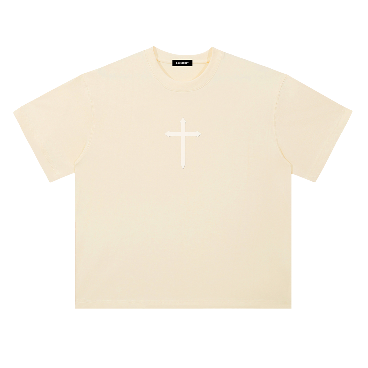 Heavyweight Drop Shoulder Cotton T-Shirt
