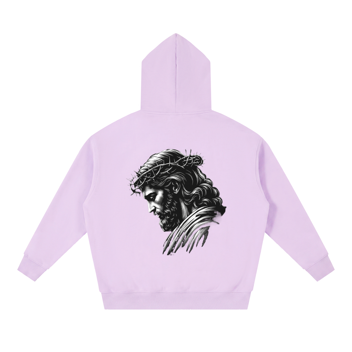 Essential Oversized Boxy Fit Fleece Hoodie