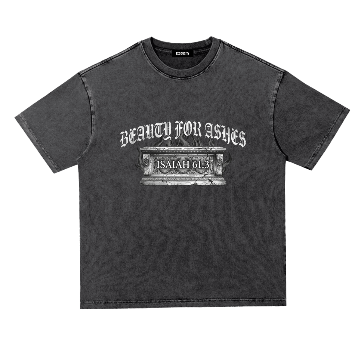 Snow Washed Heavyweight Oversize T-Shirt