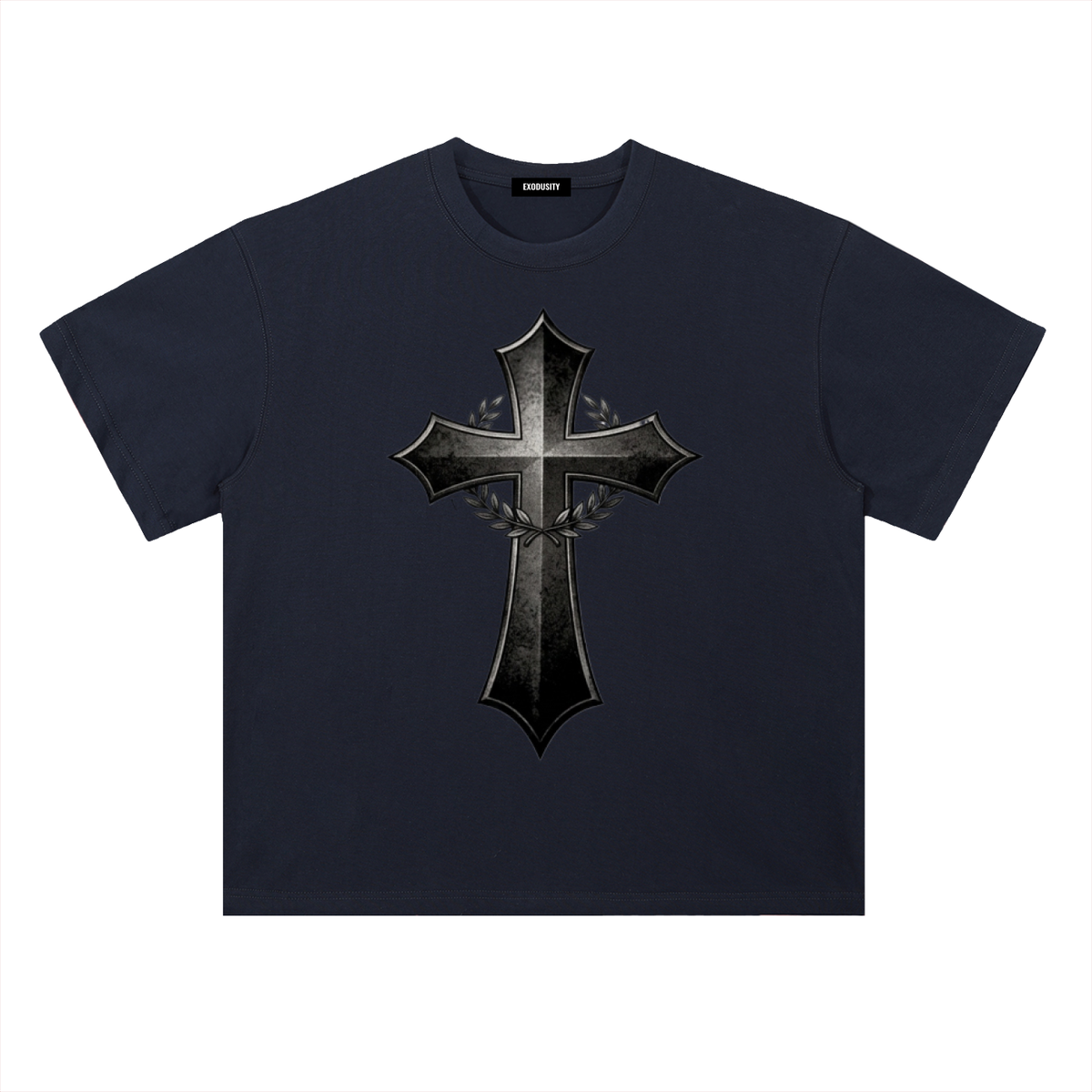 Heavyweight Drop Shoulder Cotton T-Shirt