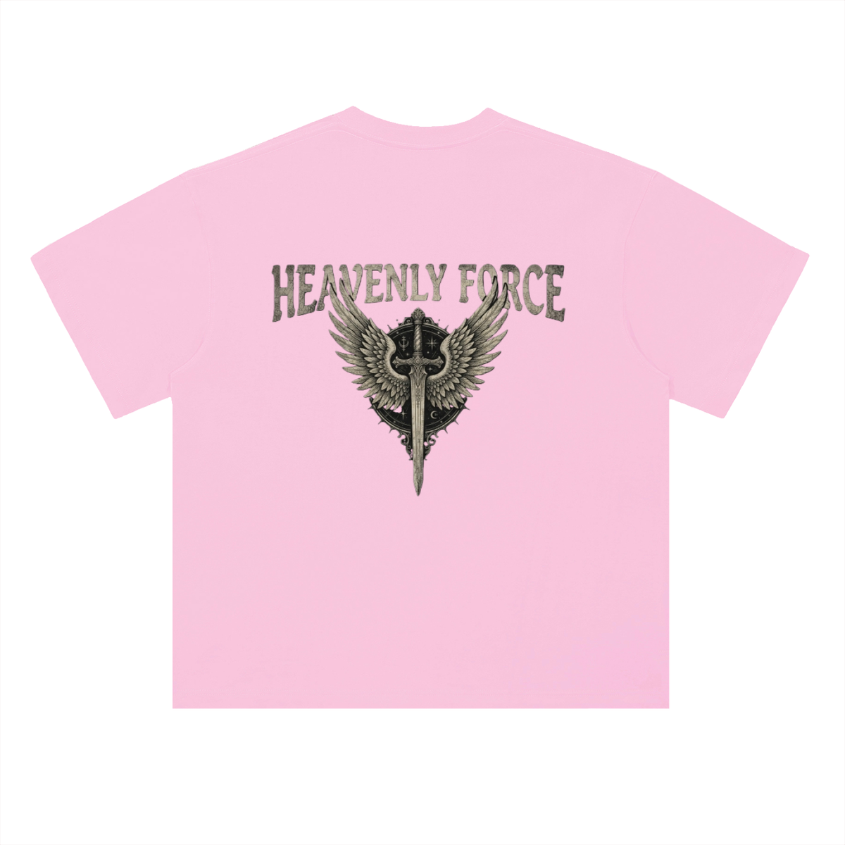 Heavyweight Drop Shoulder Cotton T-Shirt