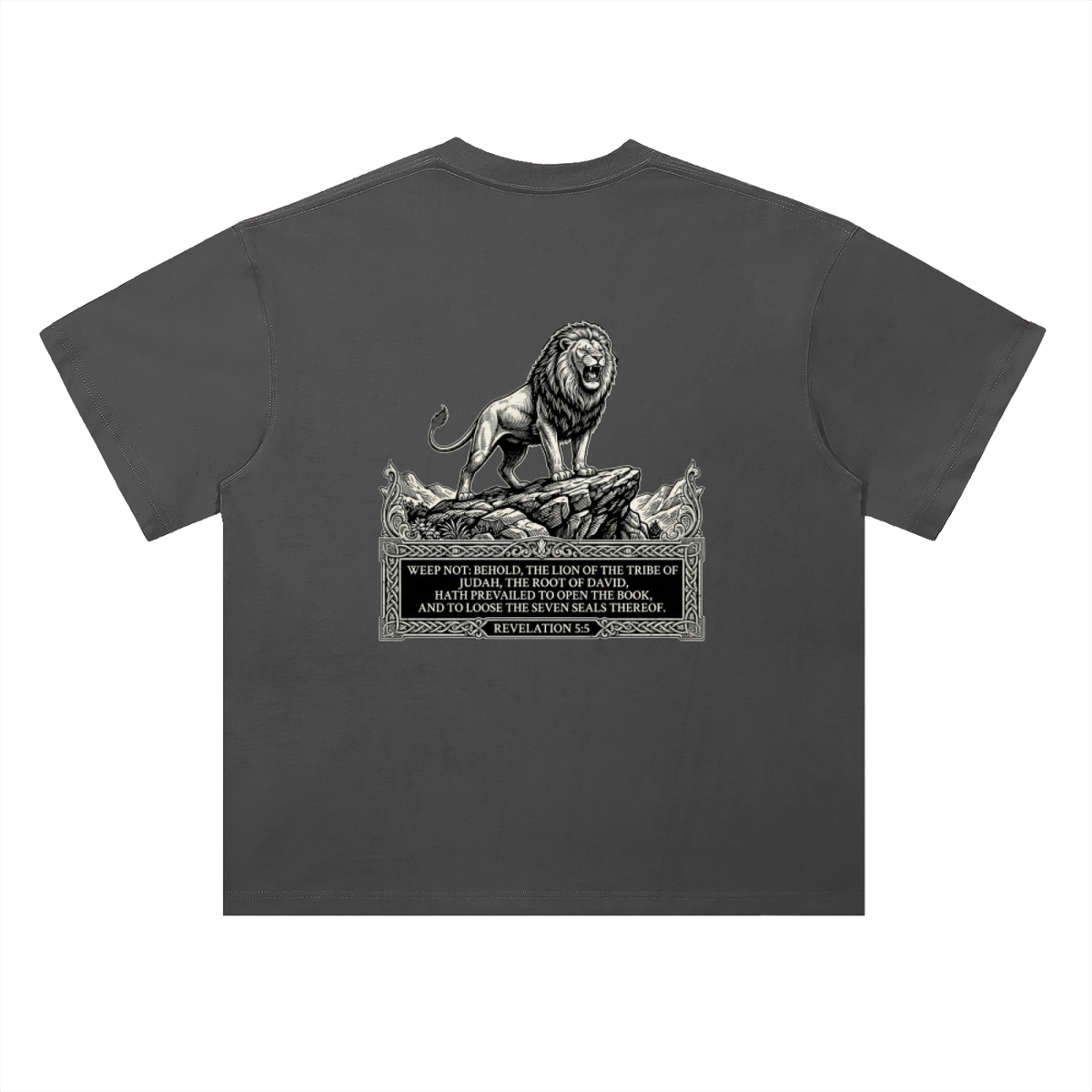 Heavyweight Drop Shoulder Cotton T-Shirt
