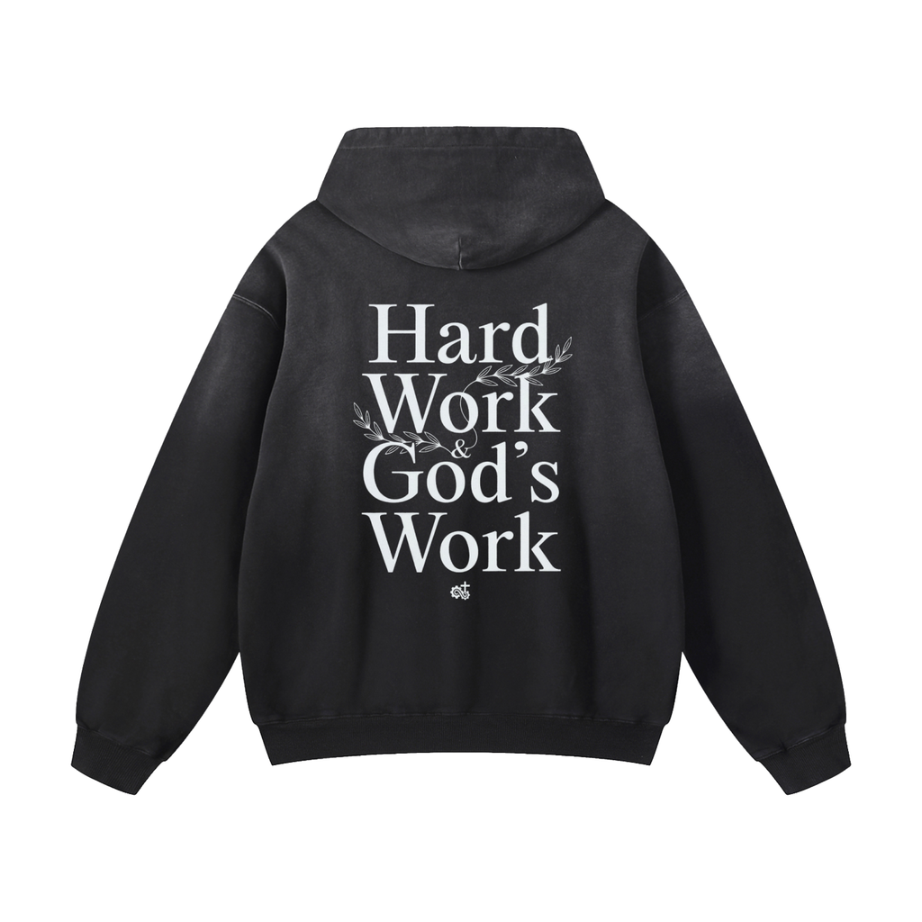 Heavyweight Sunfade Oversized Hoodie