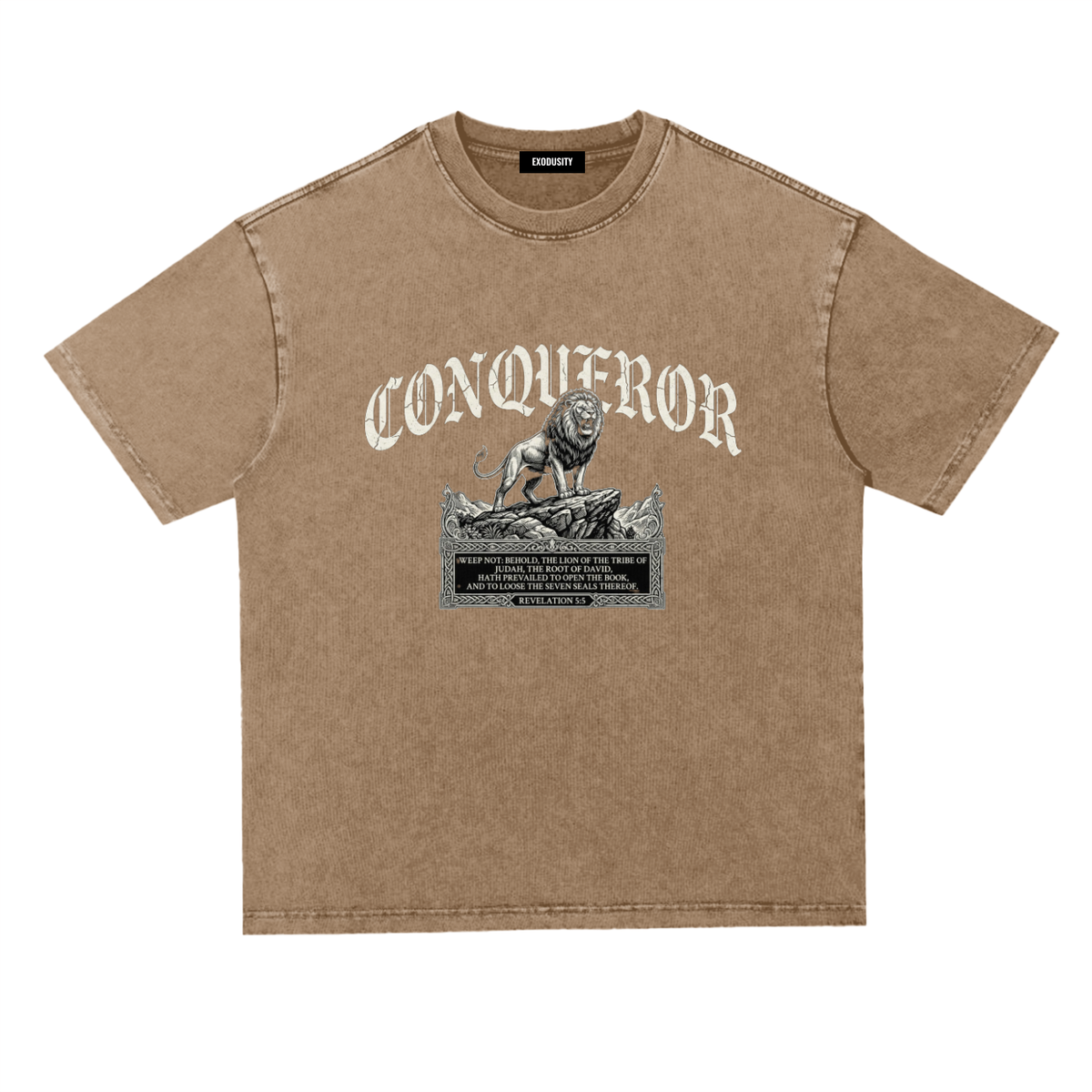 Snow Washed Heavyweight Oversize T-Shirt