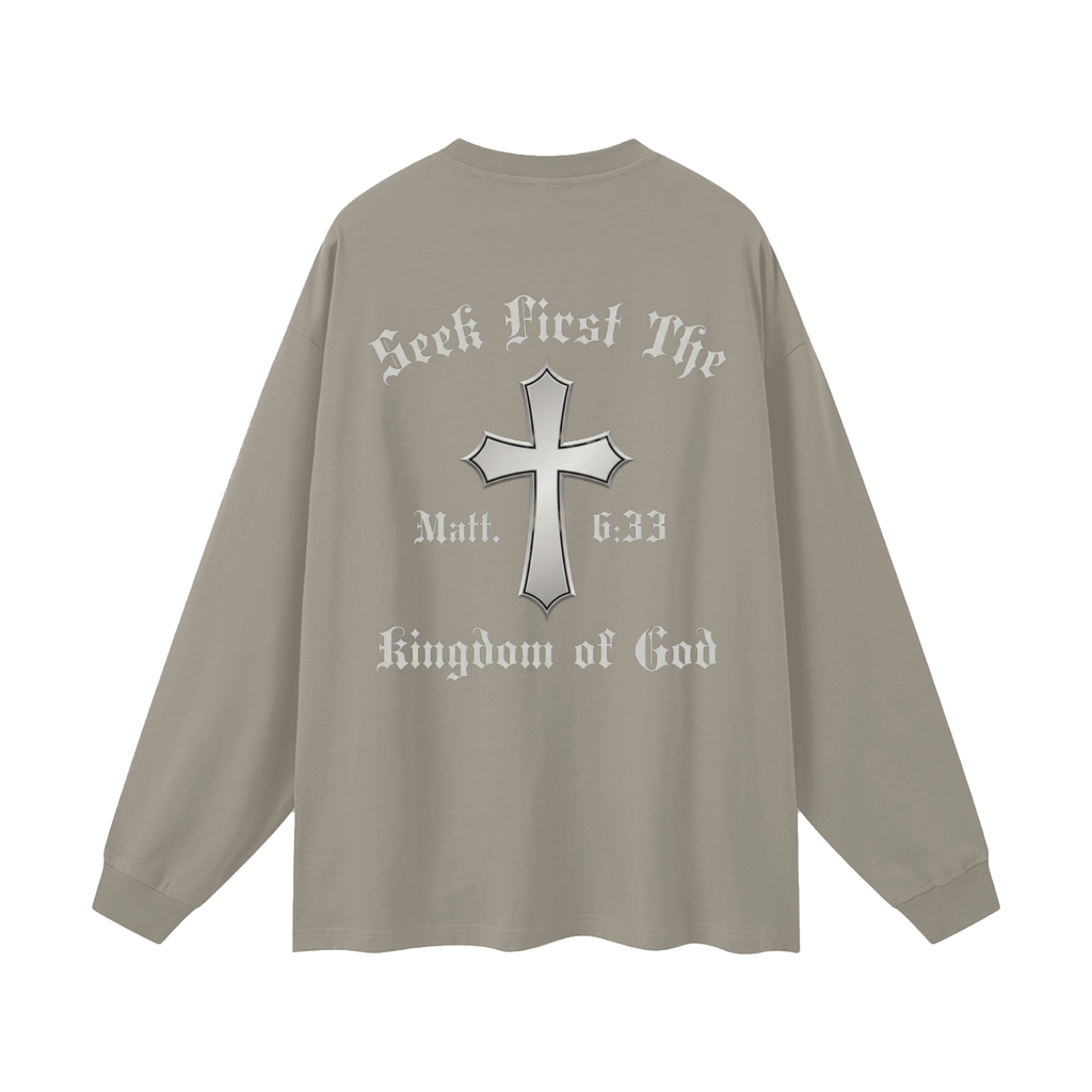 Oversized Unisex Long Sleeve T-Shirt