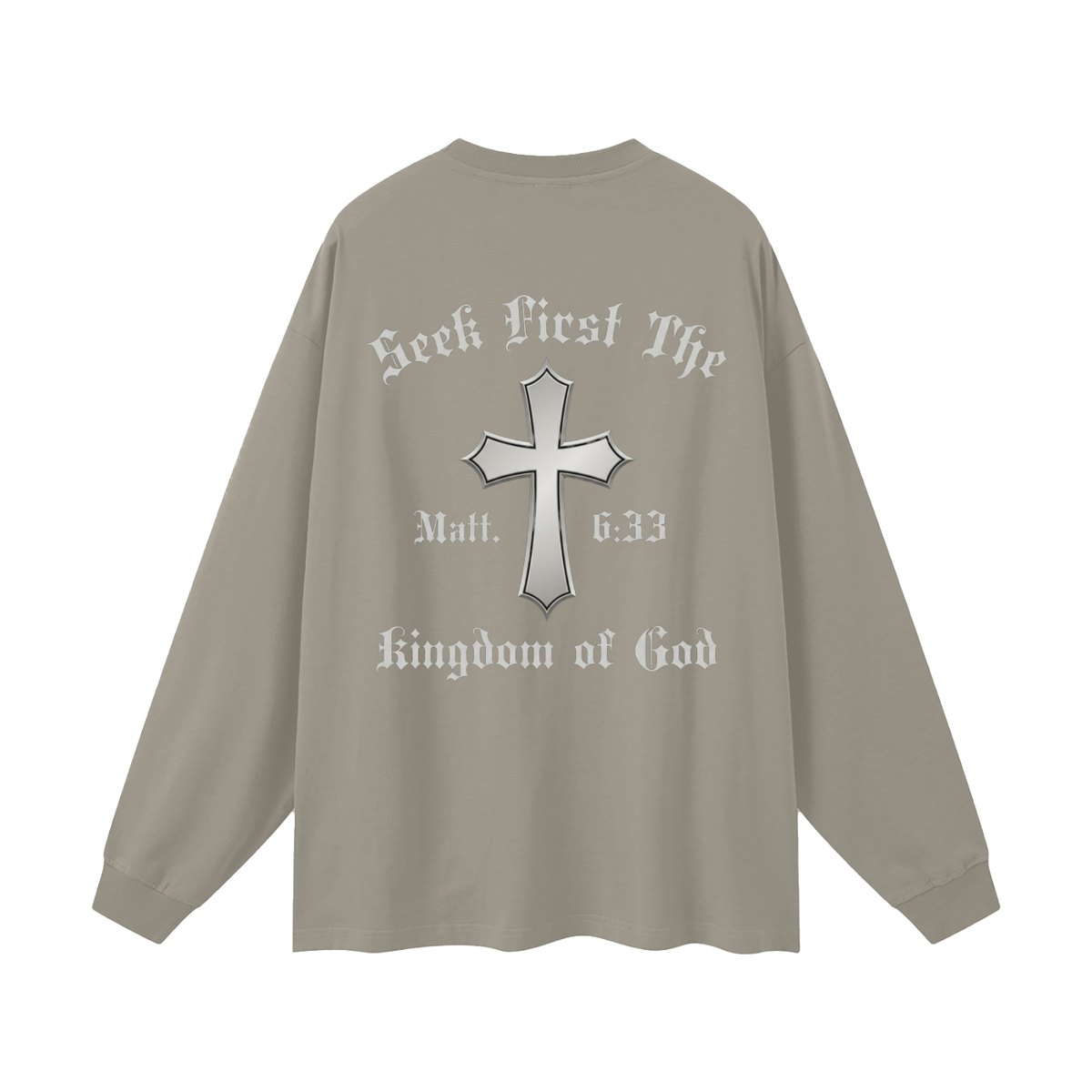 Oversized Unisex Long Sleeve T-Shirt