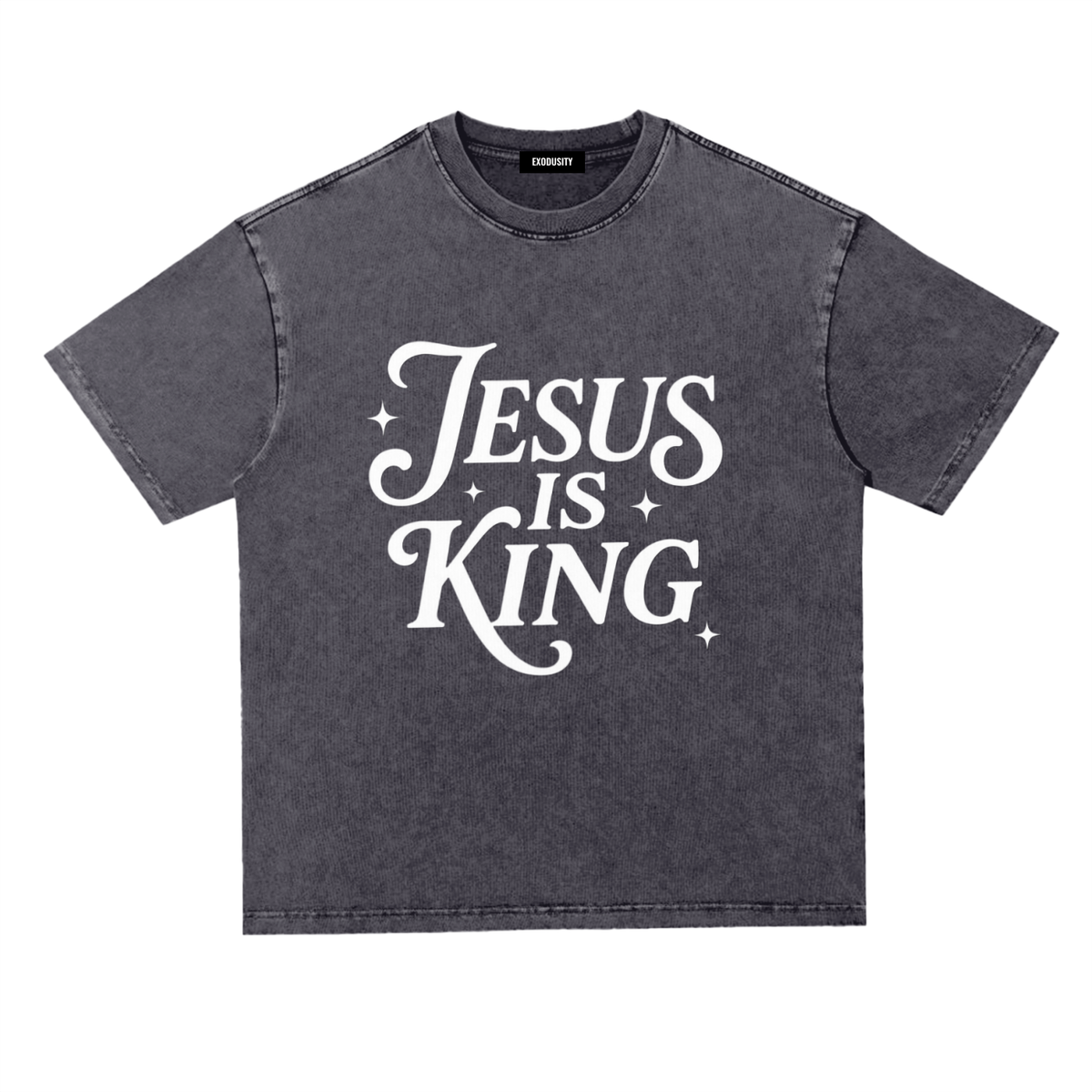 Snow Washed Heavyweight Oversize T-Shirt