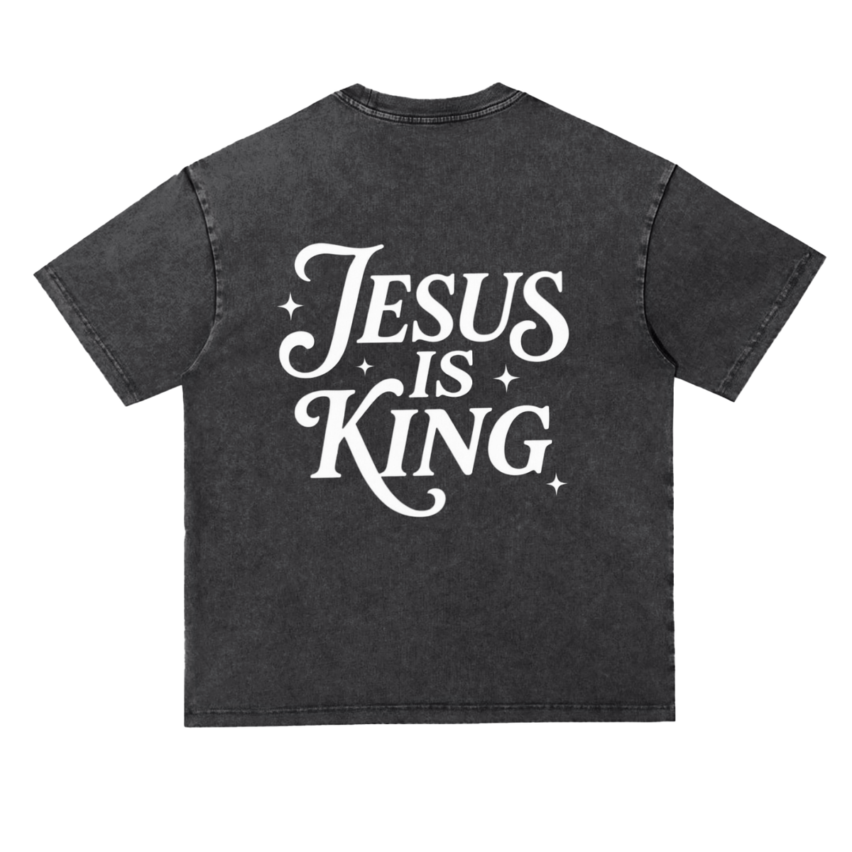 Snow Washed Heavyweight Oversize T-Shirt