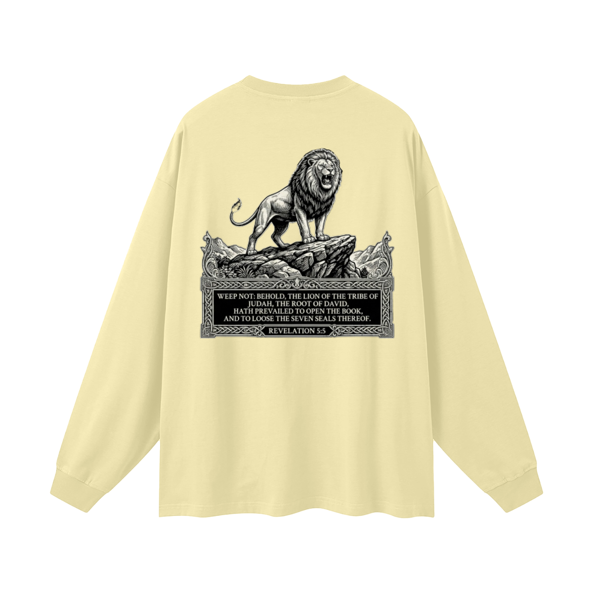 Oversized Unisex Long Sleeve T-Shirt