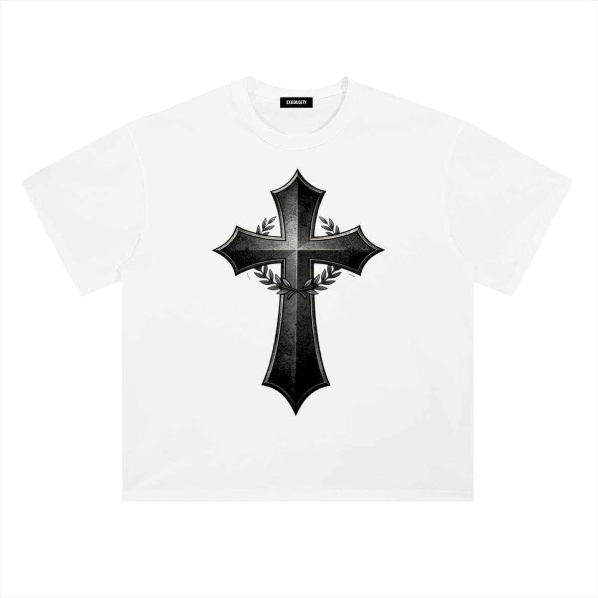 Heavyweight Drop Shoulder Cotton T-Shirt