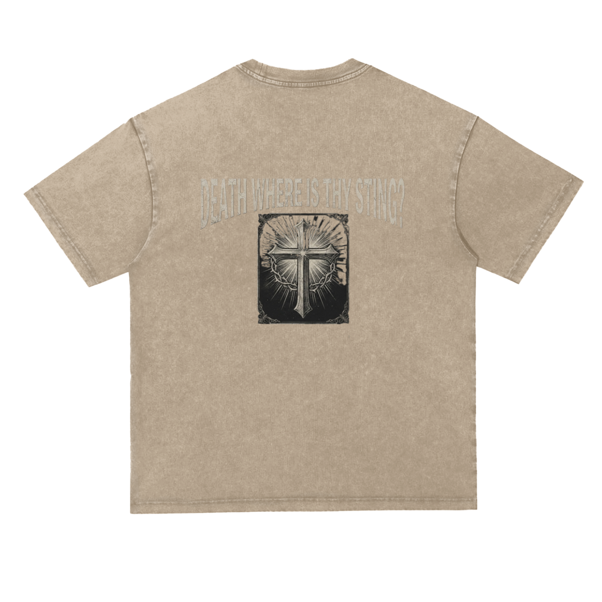 Snow Washed Heavyweight Oversize T-Shirt