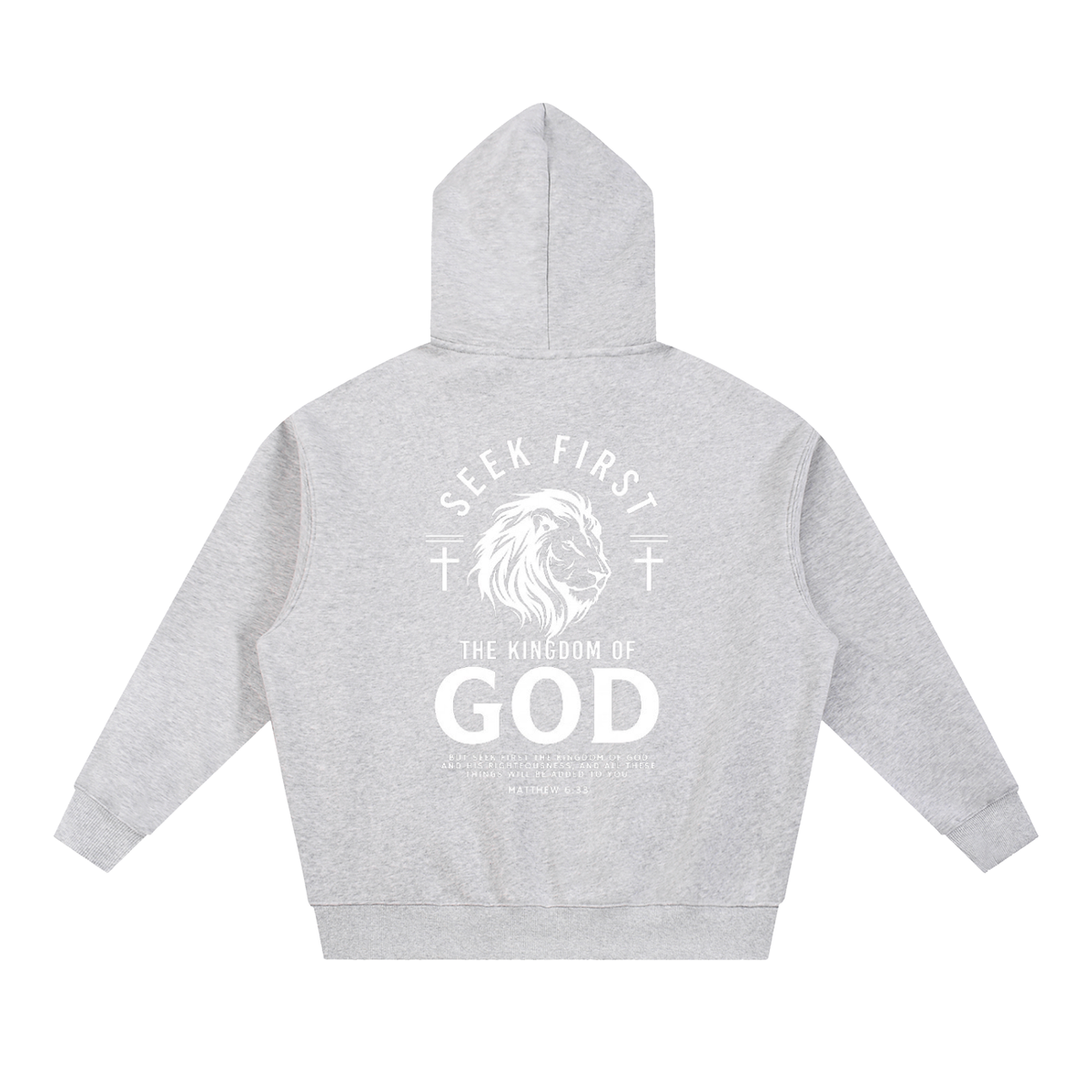 Essential Oversized Boxy Fit Fleece Hoodie